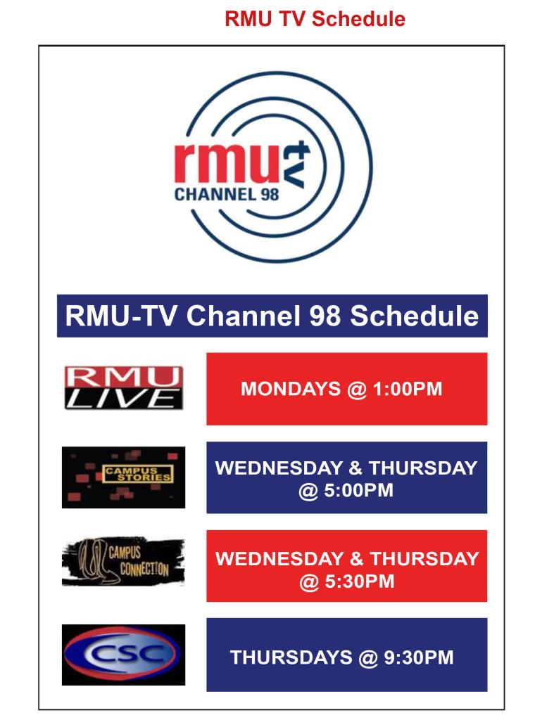 RMUTV_Schedule RMU Sentry Media