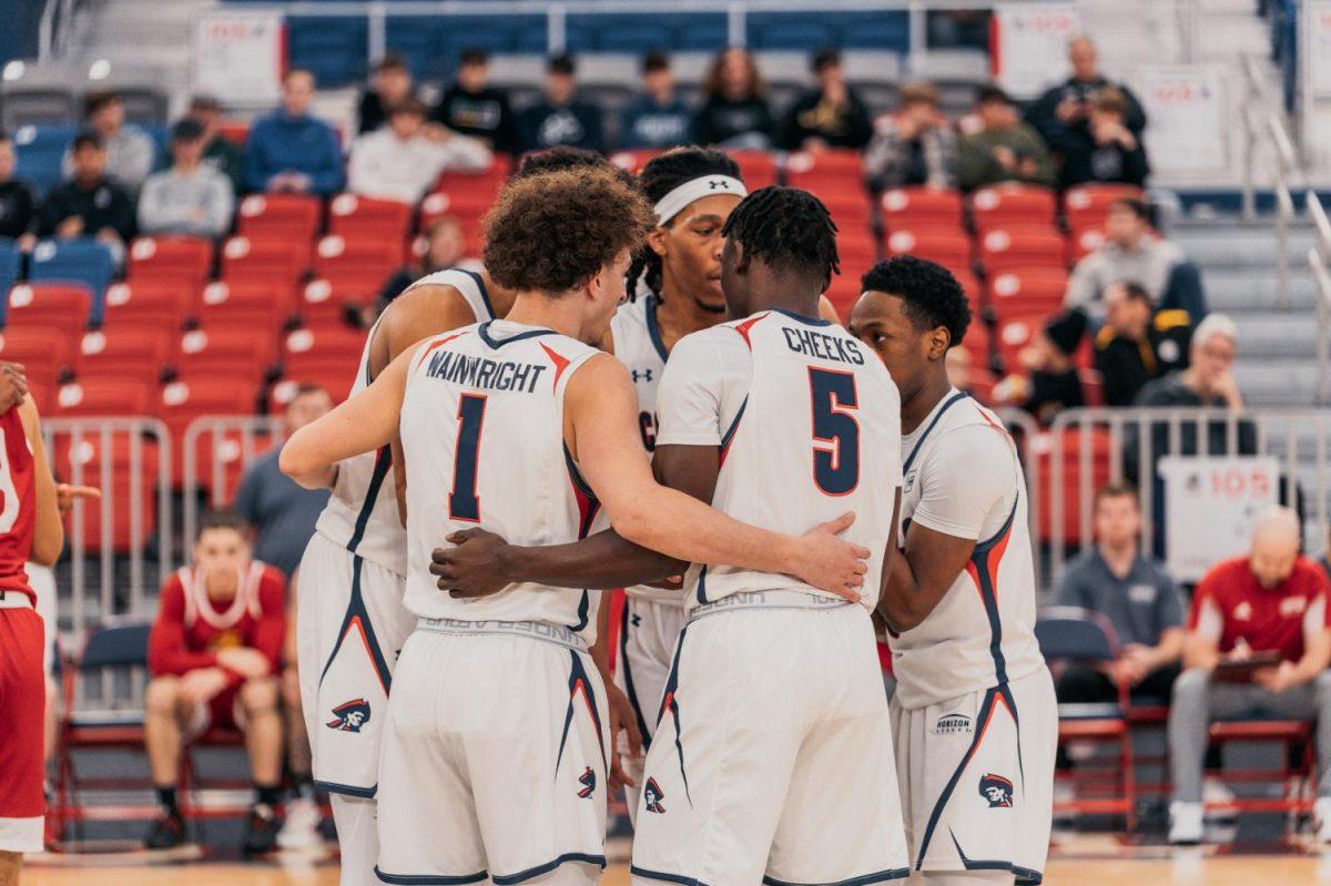 The men's basketball team is hosting a playoff game for the first time since the 2020 NEC Championship Game Photo credit: Kyle Le