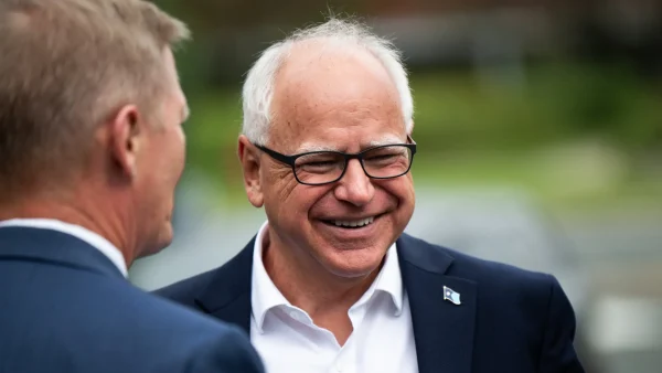 Harris Announces Tim Walz as the Democrat Vice President Choice