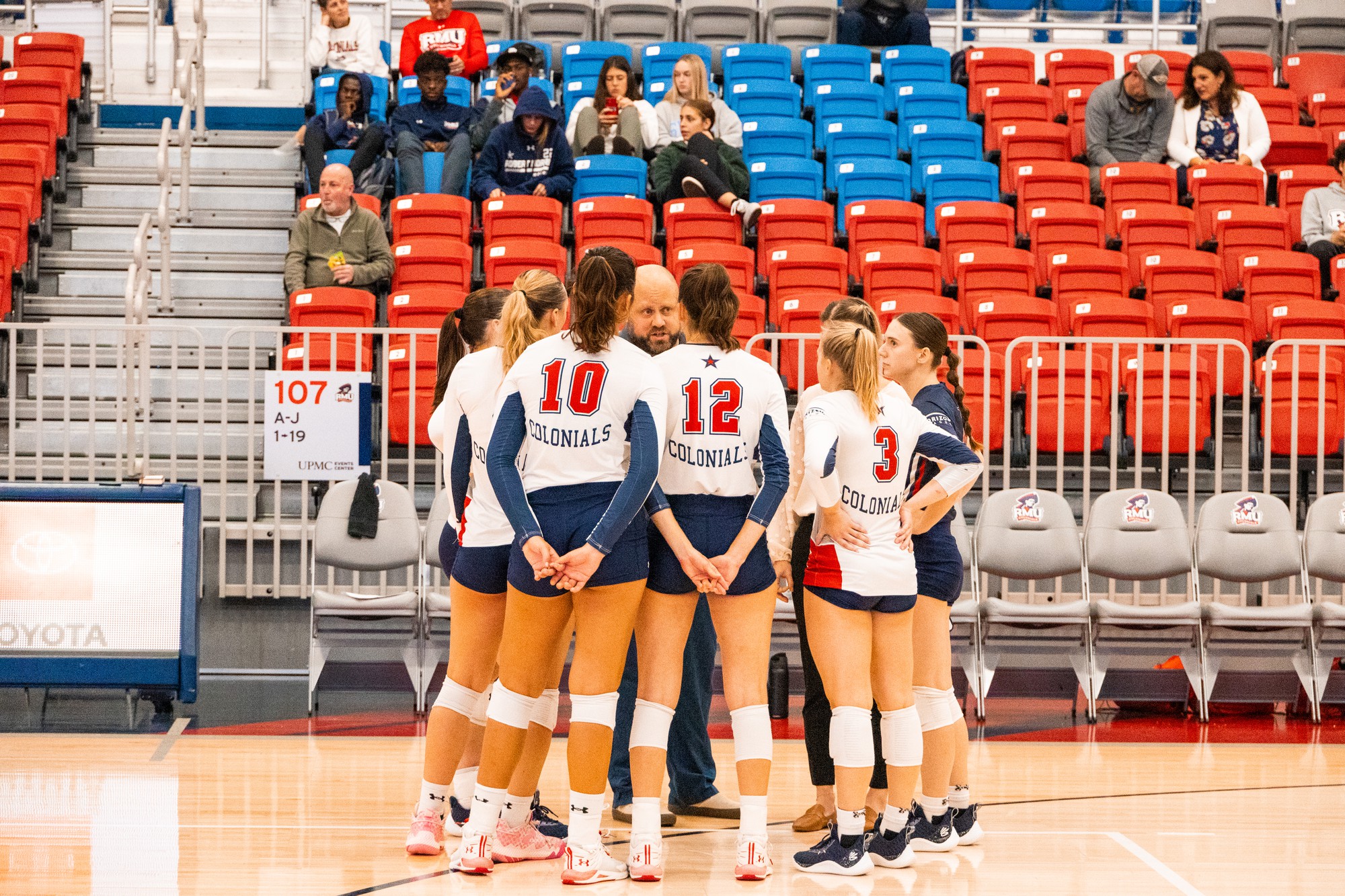 Colonials outlast Coppin State in five sets