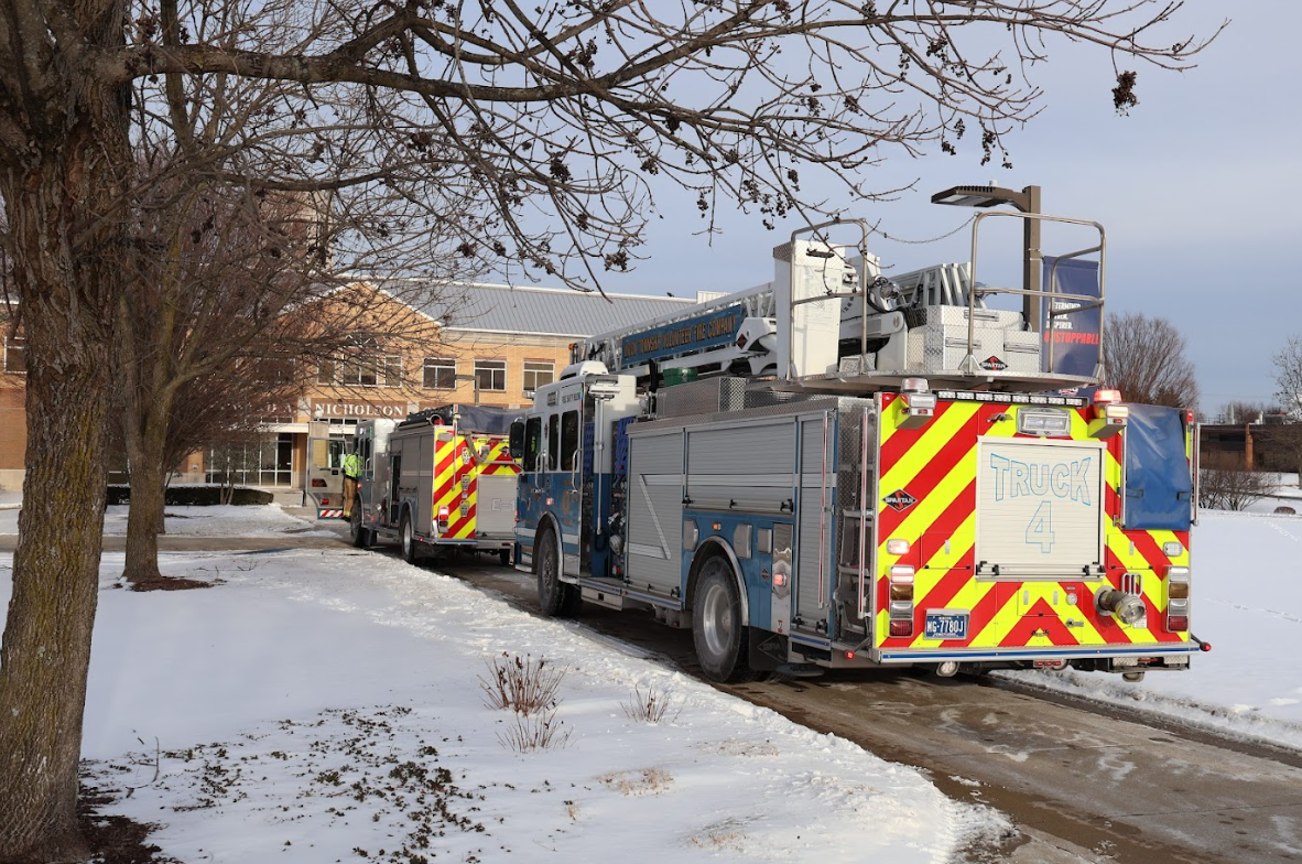 Flames Reported in Patrick Henry Center Elevator Shaft