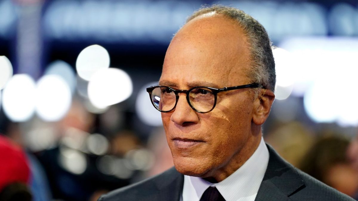 NBC Night Time Host Lester Holt Steps Down